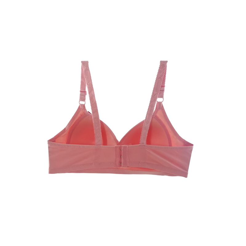Molded-Cup-Bra-Coral
